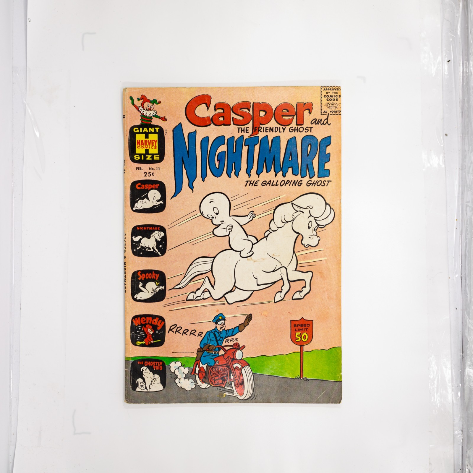 Casper and Nightmare #11 Harvey Publications 1966 VG+ Vintage Horror Comic
