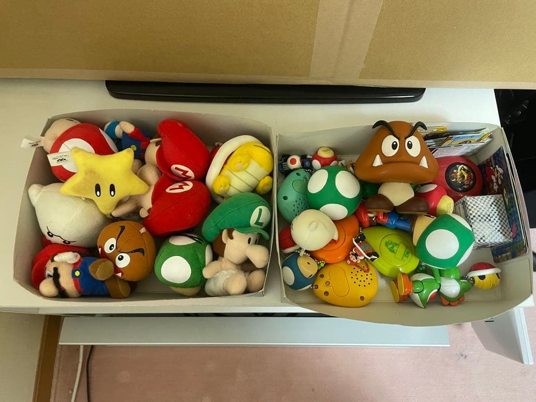 Super Mario Plush Toy Figure Set Collectible Character Goods Japan Tested