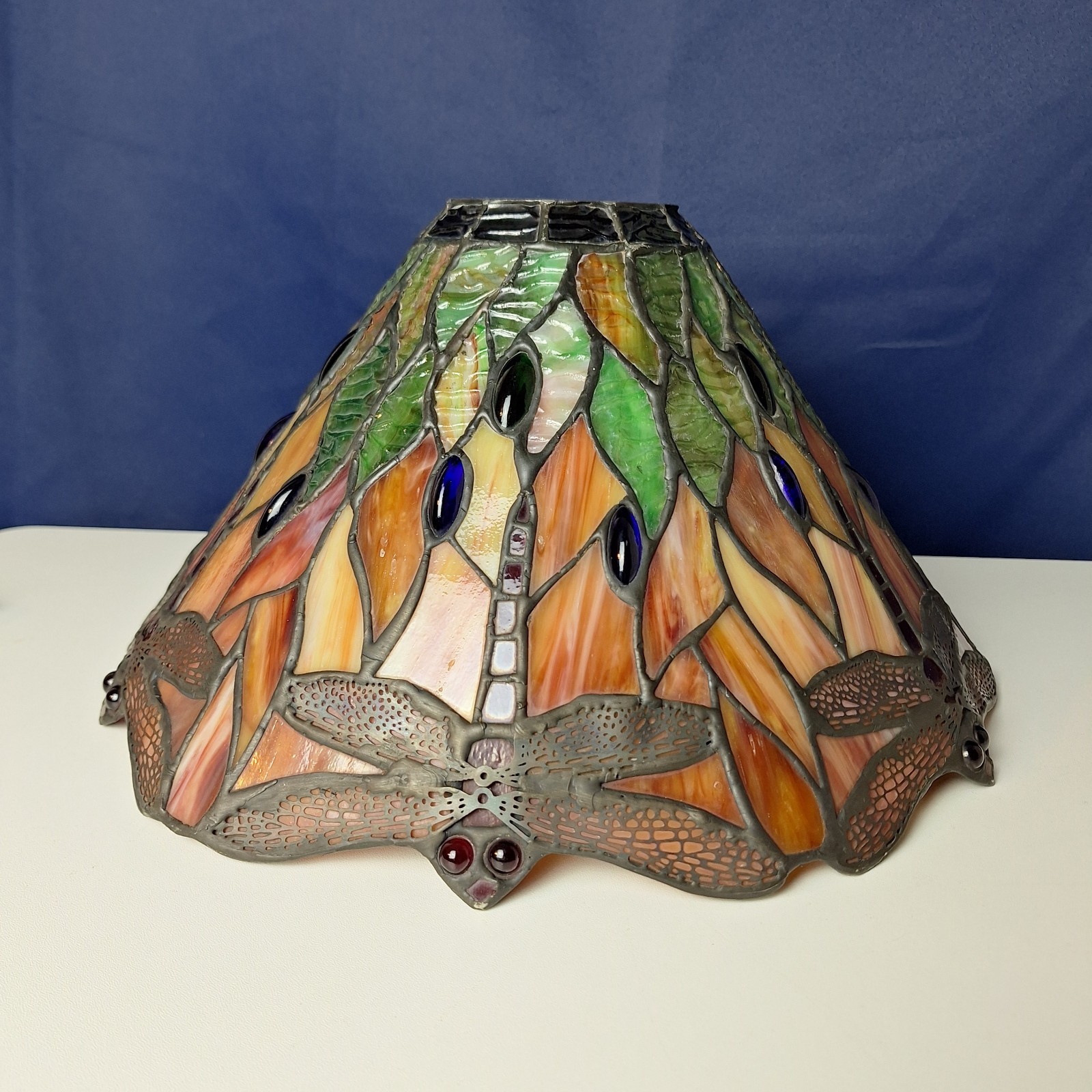 Dale Tiffany Dragonfly Lamp Shade Only Does NOT Include Lamp 14\
