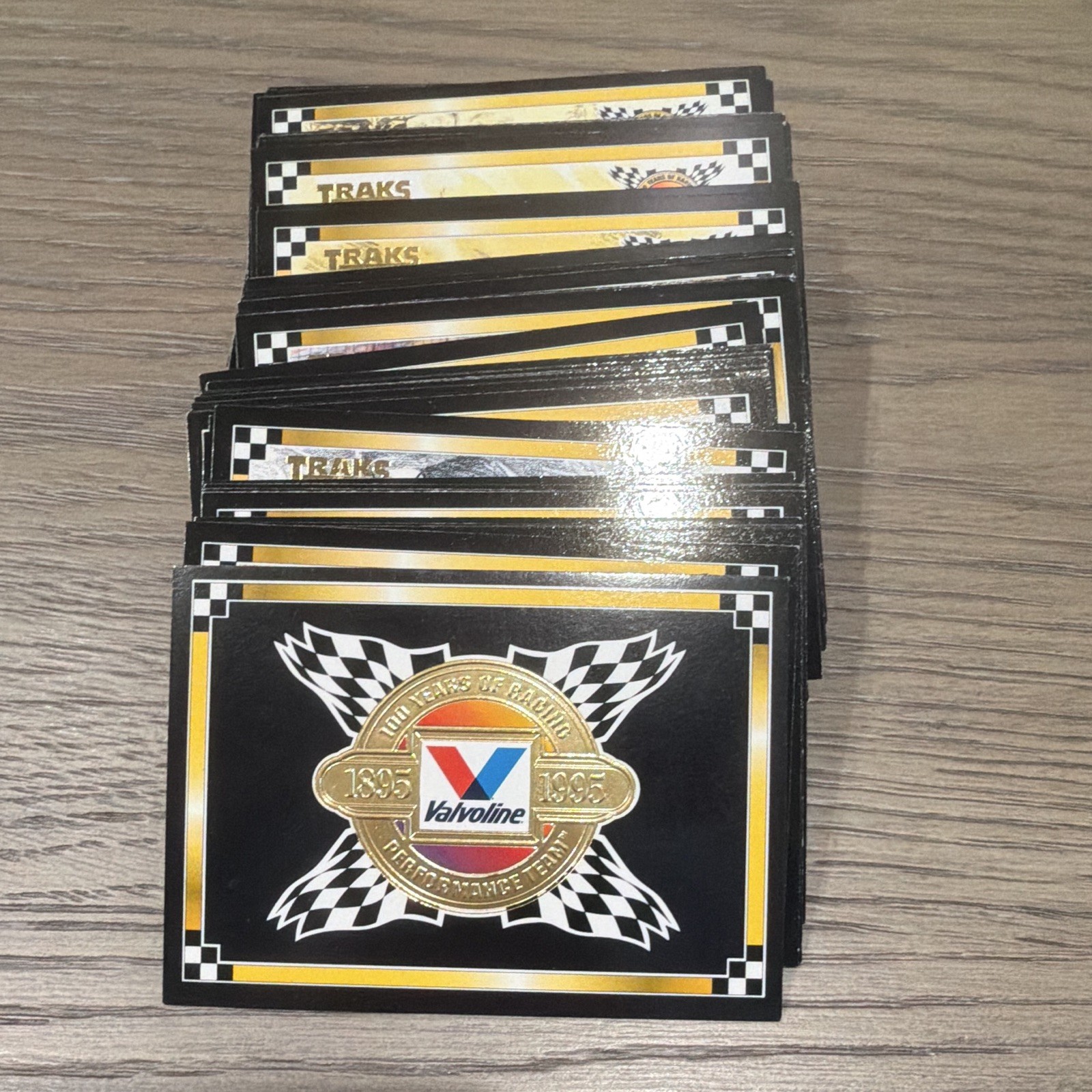 Valvoline 1994 TRAKS Racing Trading Card 