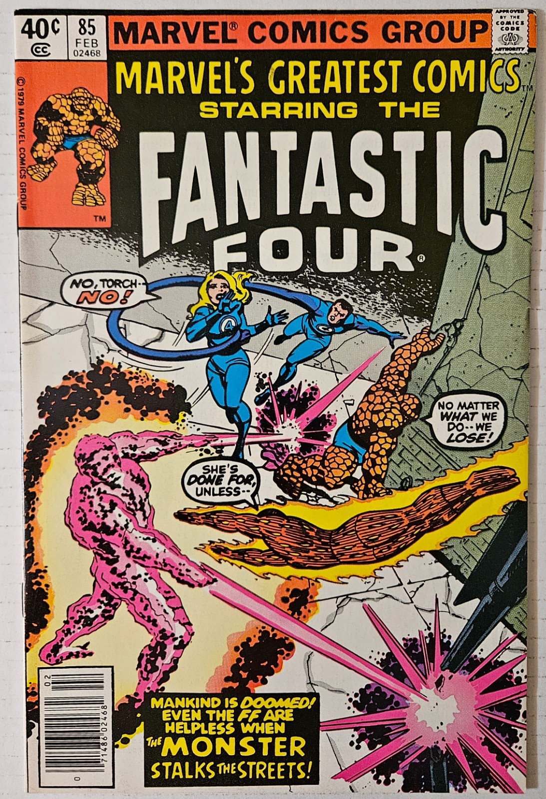 Marvel's Greatest Comics #85, Marvel Comics, 1980. VF.