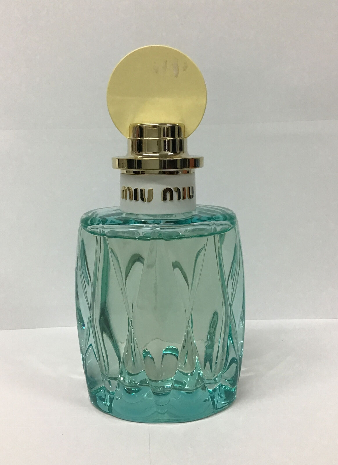 Miu Miu L’Eau Bleue Eau De Parfum Spray 3.4 Fl Oz, As Pictured.