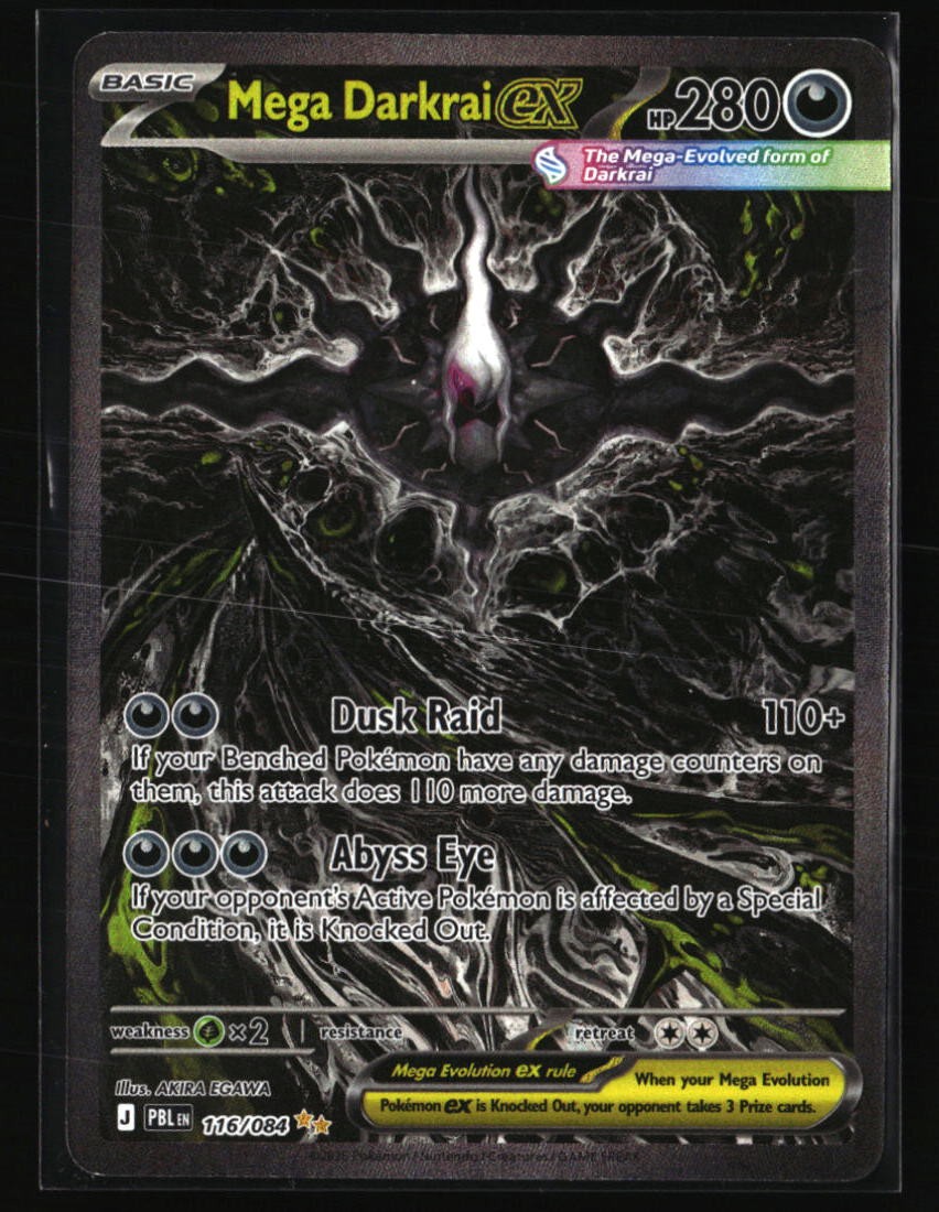 Mega Darkrai ex ME05: Pitch Black #116/084