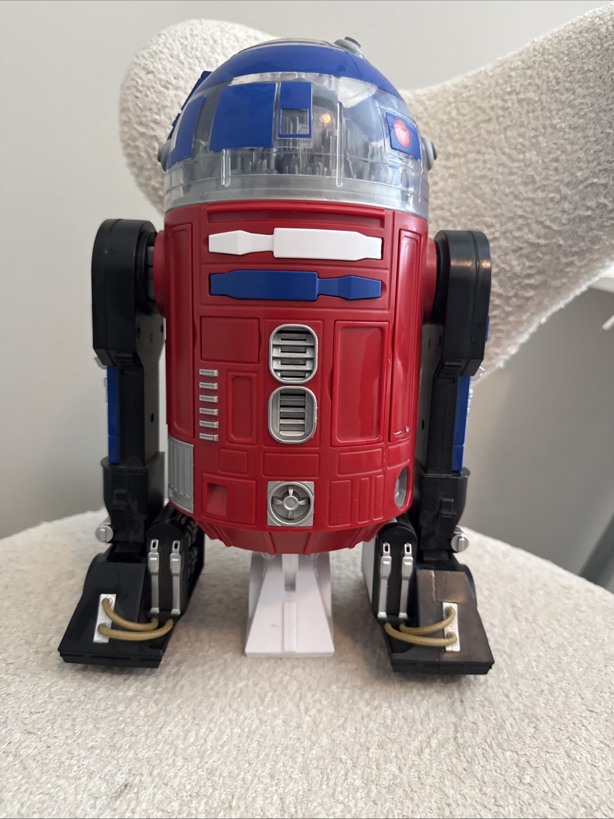Disney Parks Galaxy\'s Edge Droid R2D2 Astromech Droid Red Blue As Is No Remote