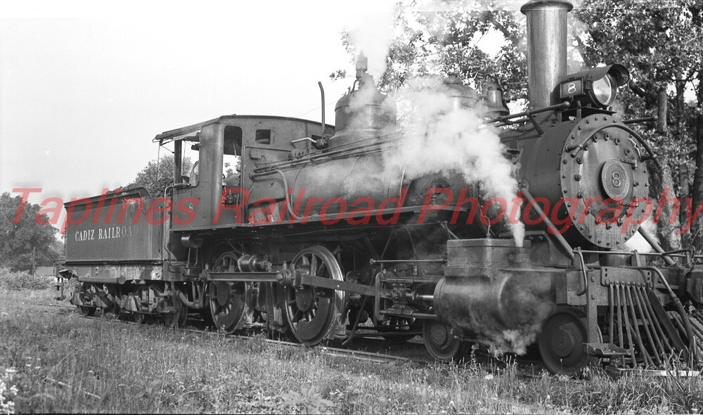 Cadiz RR #8 4-4-0 Cadiz KY circa 1948 NEW 5X8 PHOTO