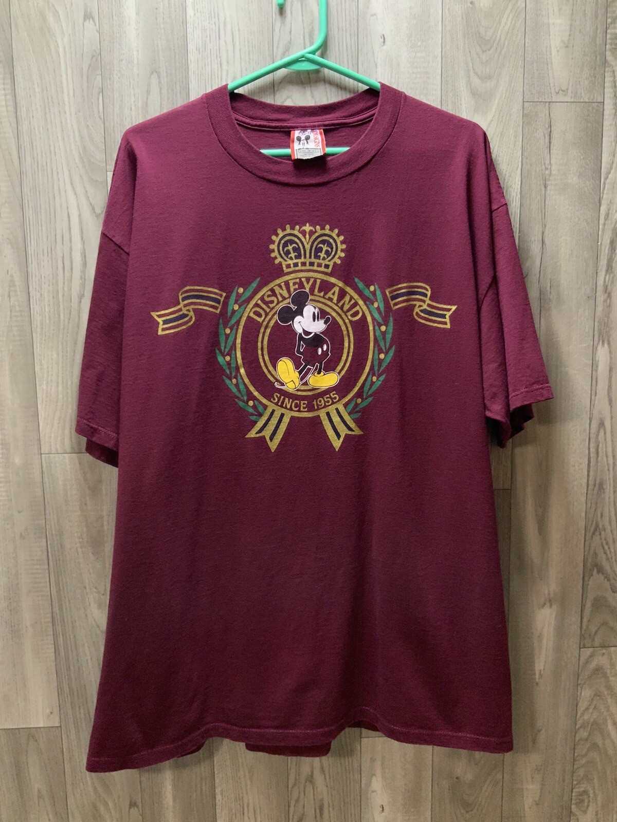 Disney Designs “Disneyland Since 1955” Mickey Mouse T-Shirt XXL Vtg USA Made