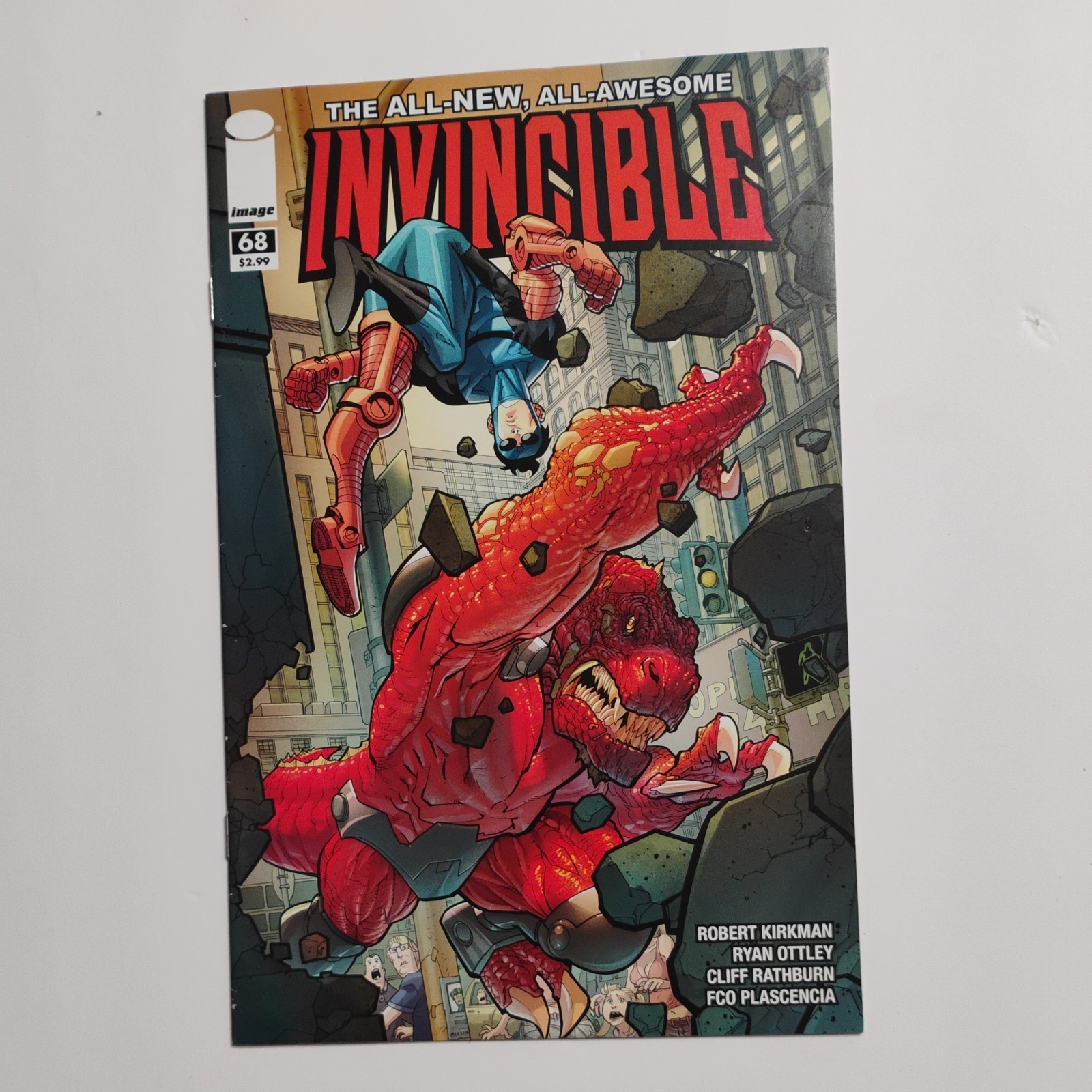 Invincible #68 1st appearance of Dinosaurus Scarce Image Comics 2009.