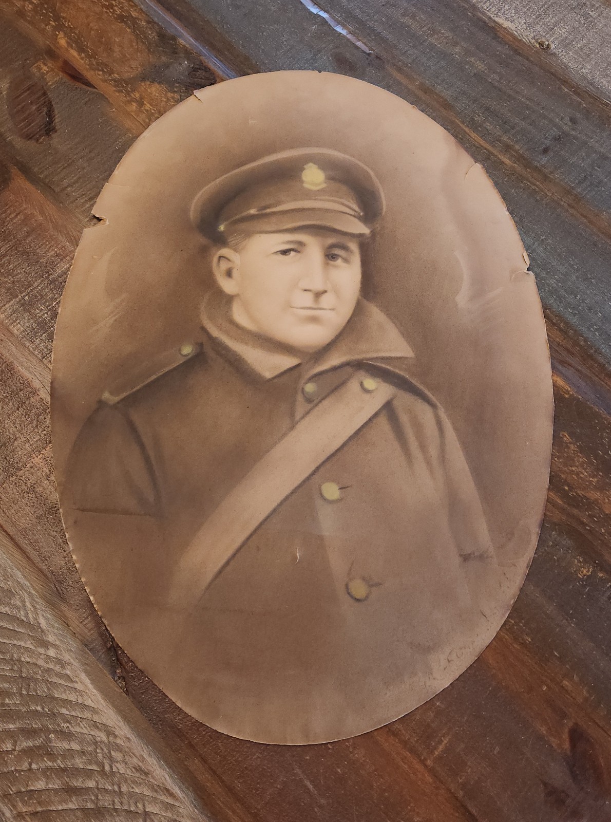 Antique Oval Convex World War 1 Soldier Photo Milatary Navy Marines Army Antique Oval Convex World War 1 Soldier Photo Milatary Navy Marines Army