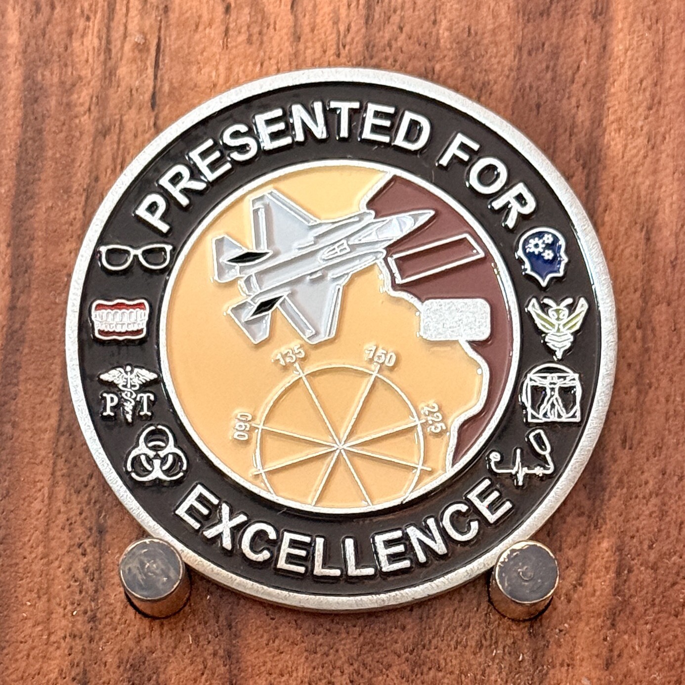 412th Operational Medical Readiness Squadron Excellence Challenge Coin  W#15