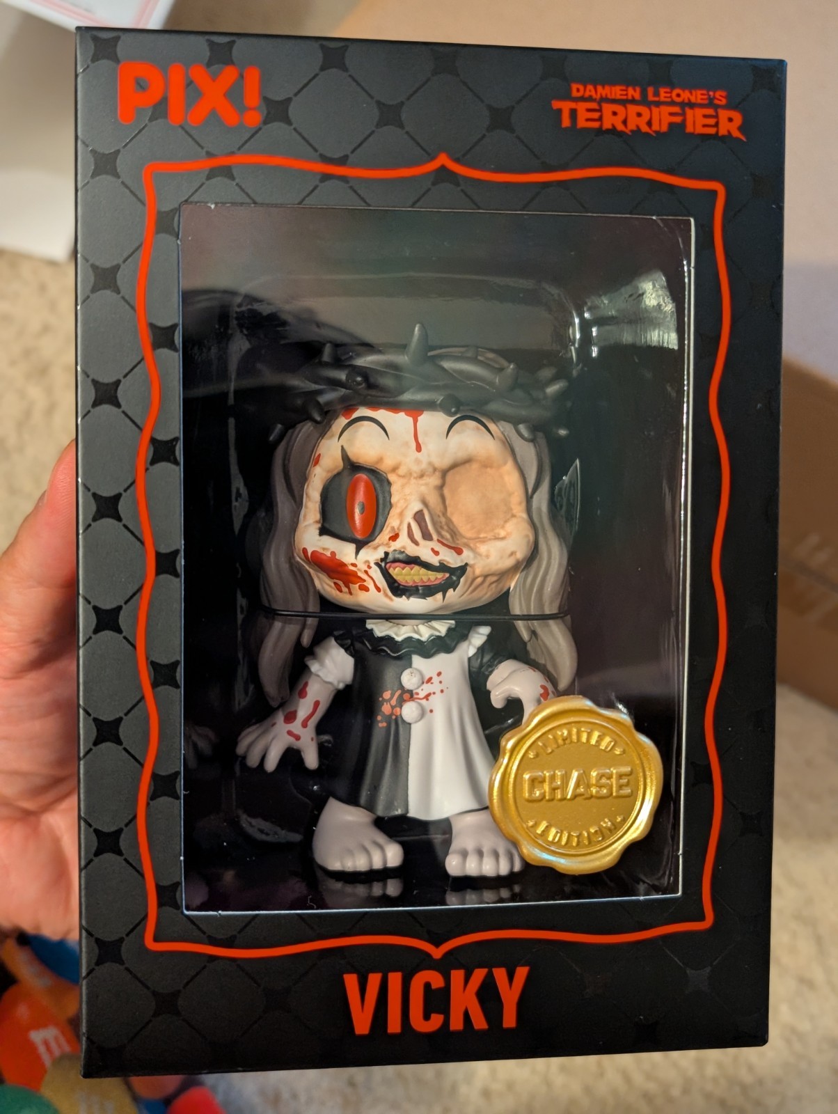 Thrilljoy PIX Terrifier Vicky Vinyl Figure Chase Limited Edition 9999