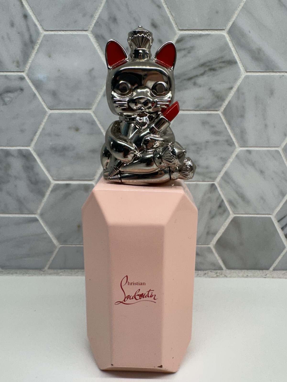 EMPTY Christian Louboutin Loubidoo Eau De Parfum Rose Edition 3.04oz EMPTYBOTTLE