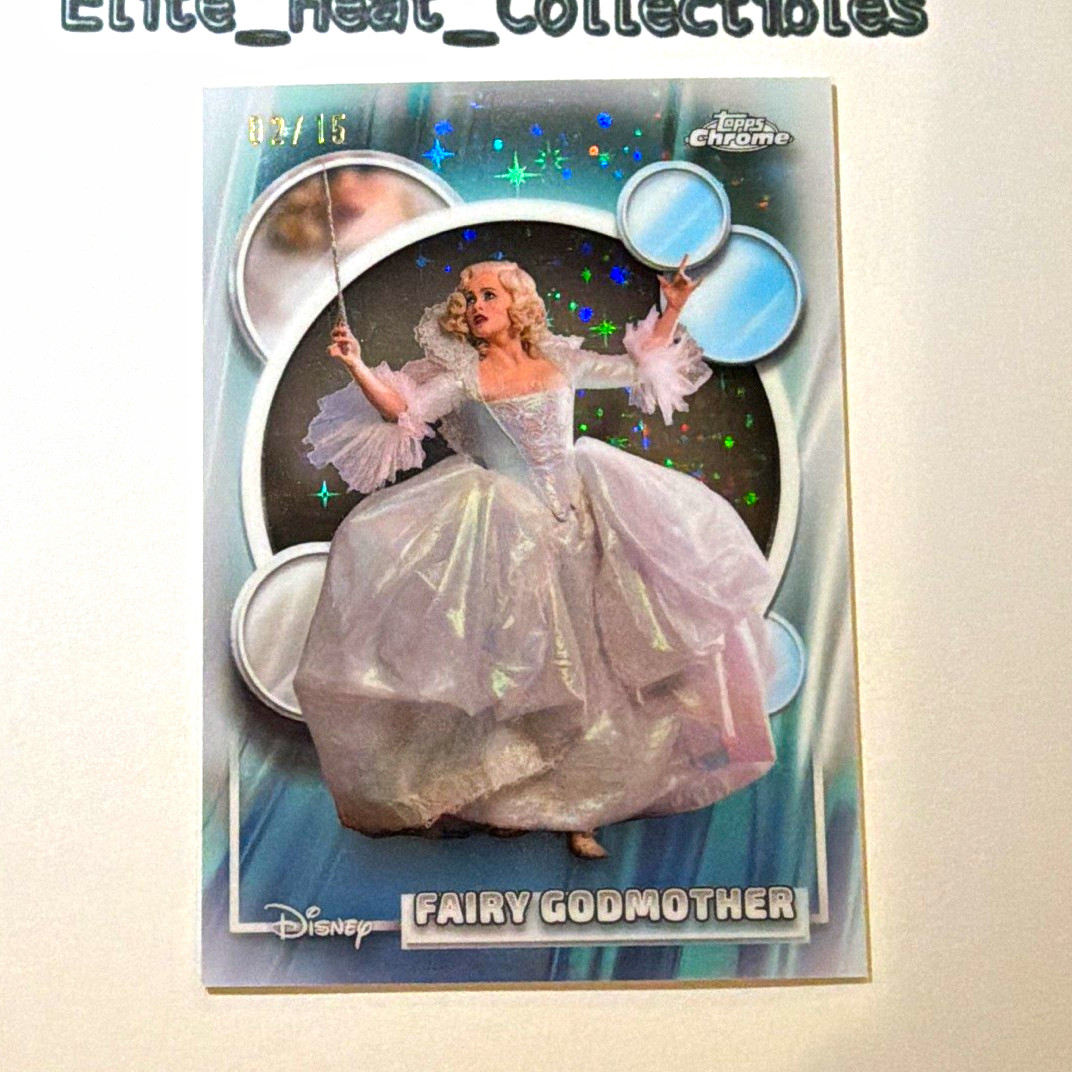 2026 Disney Cinderella Fairy Godmother When You Wish Upon A Star Refractor 02/15
