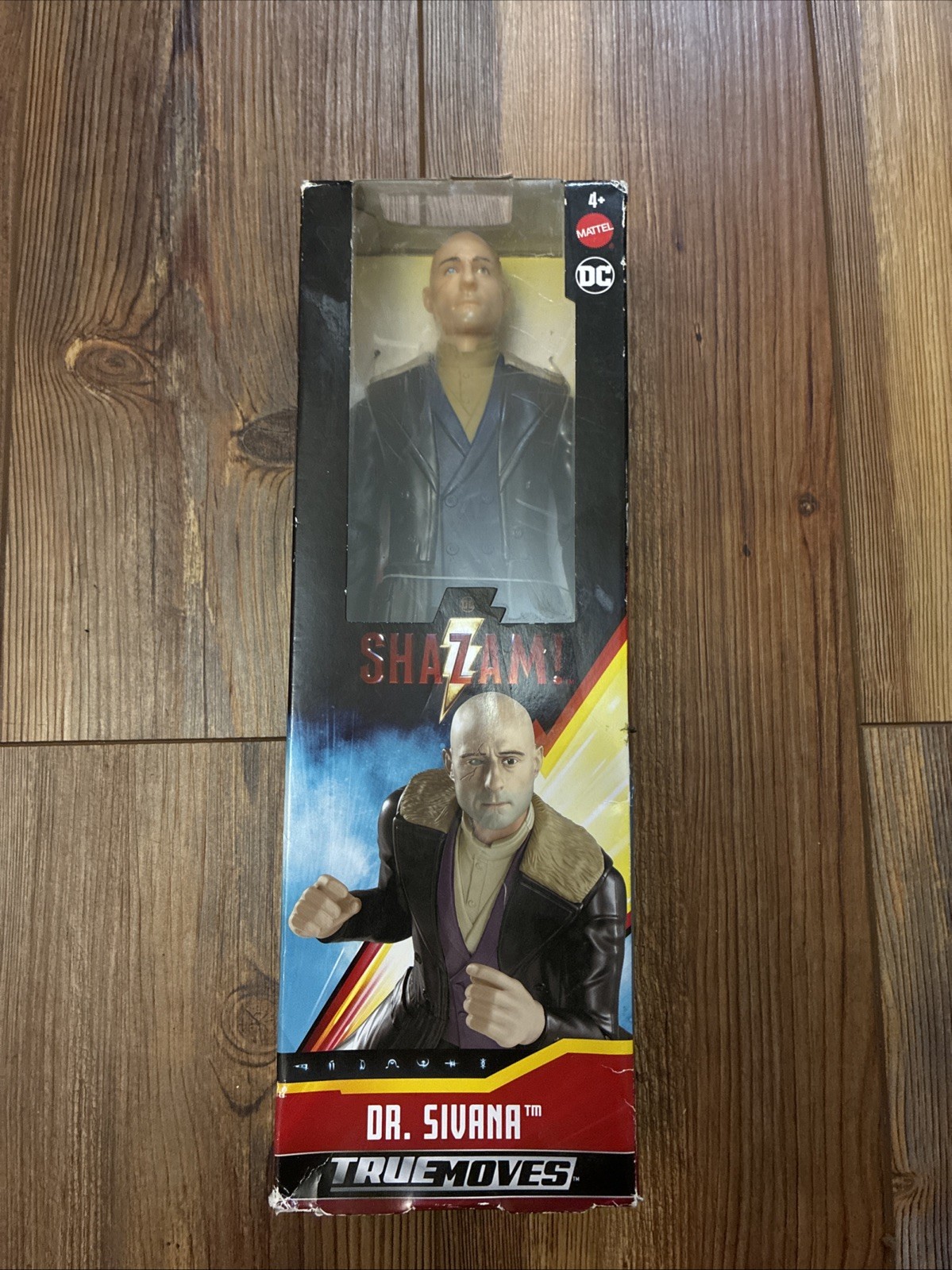Mattel DC Shazam Truemoves Dr. Sivana 12 in Posable Figure GCW31 NEW SEALED