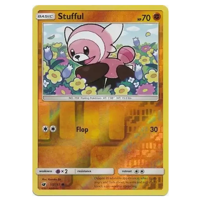Stufful (055/111) - Crimson Invasion - Reverse Holo (English)
