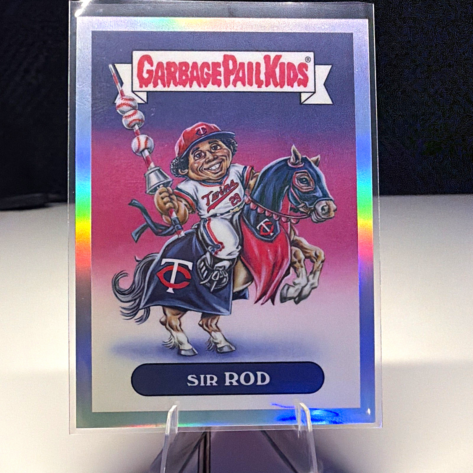 2026 Topps Bowman Chrome Garbage Pail Kids 2026 Sir Rod Rod Carew GPK-39  SSP 