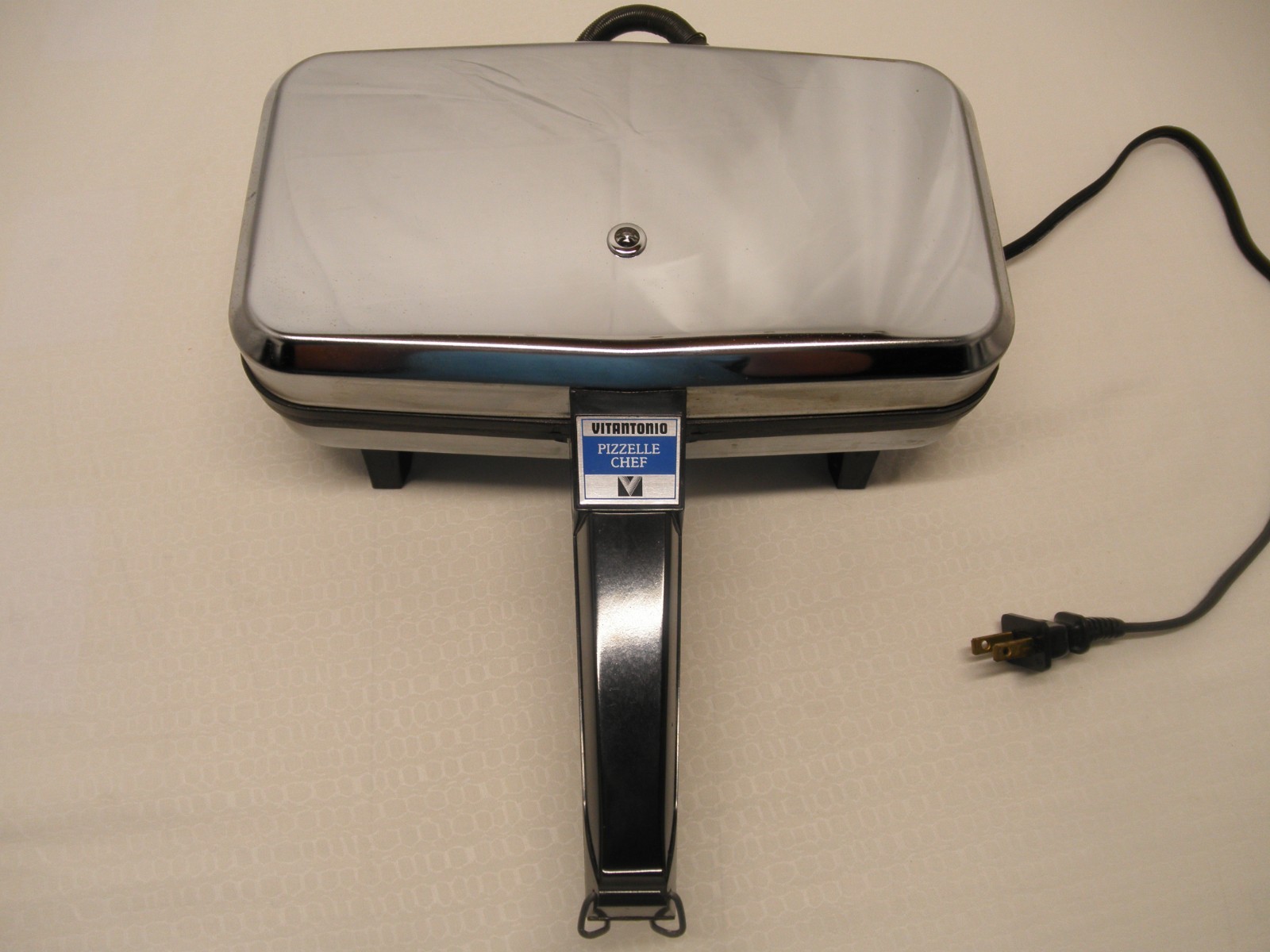 Vintage Vitantonio Pizzelle Chef 300 Italian Cookie Maker Baker Tested Works