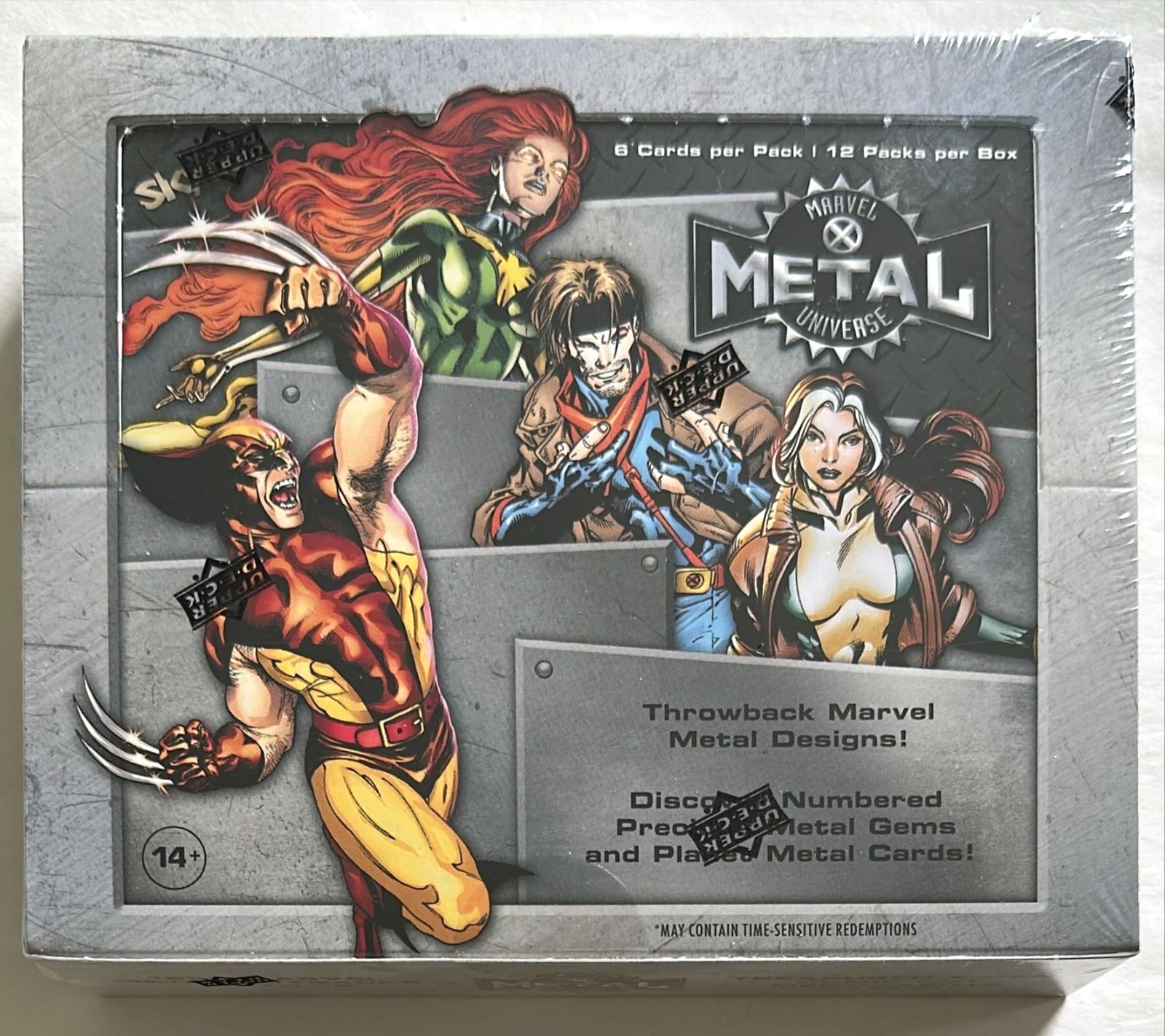 2020 2021 Upper Deck X-Men Marvel Metal Universe Hobby Box New Factory Sealed
