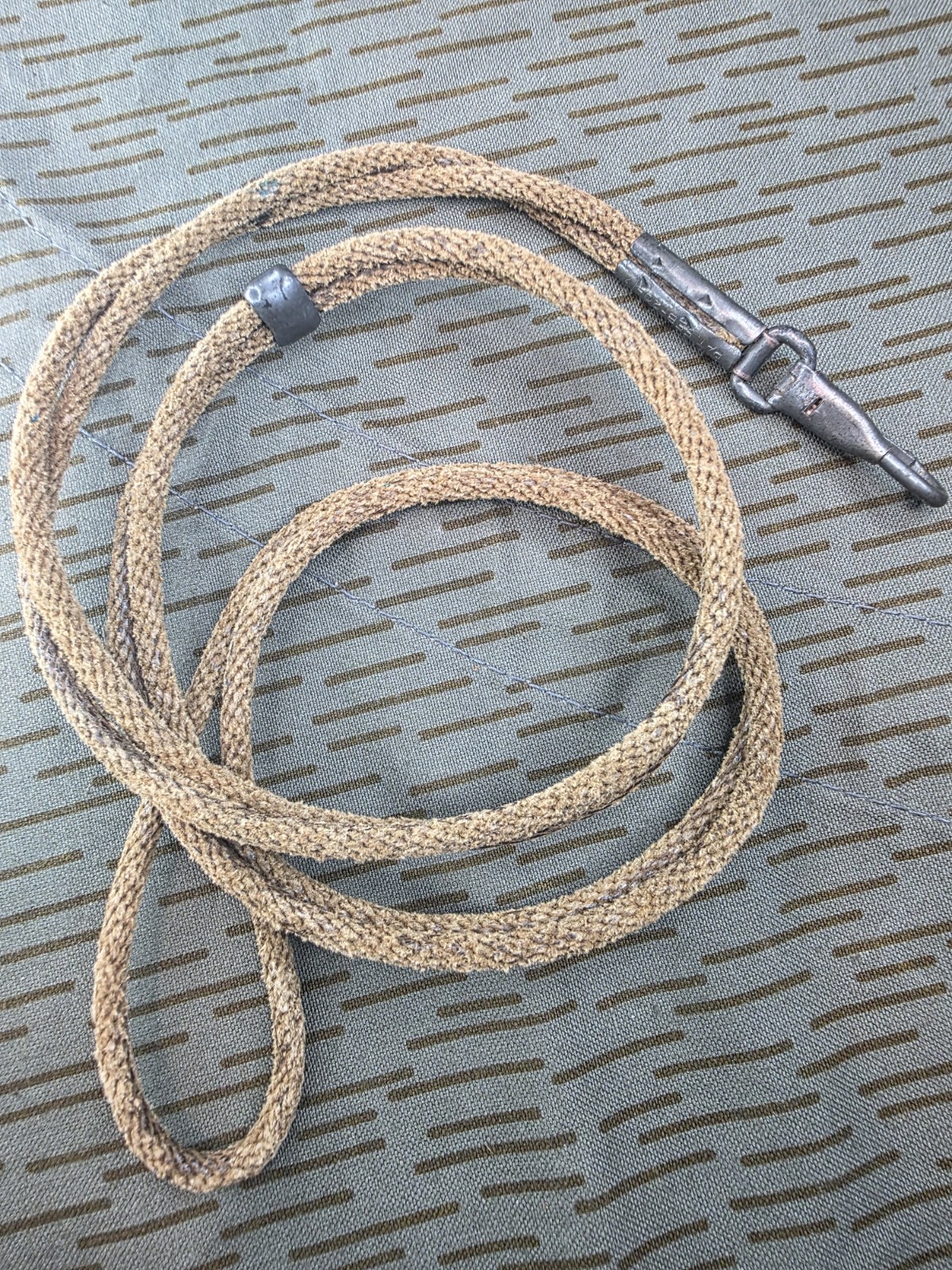 US WW1 WWII LANYARD COLT 1911 PISTOL Feb 20-1917 REVOLVER Authentic Web Gear US WW1 WWII LANYARD COLT 1911 PISTOL Feb 20-1917 REVOLVER Authentic Web Gear