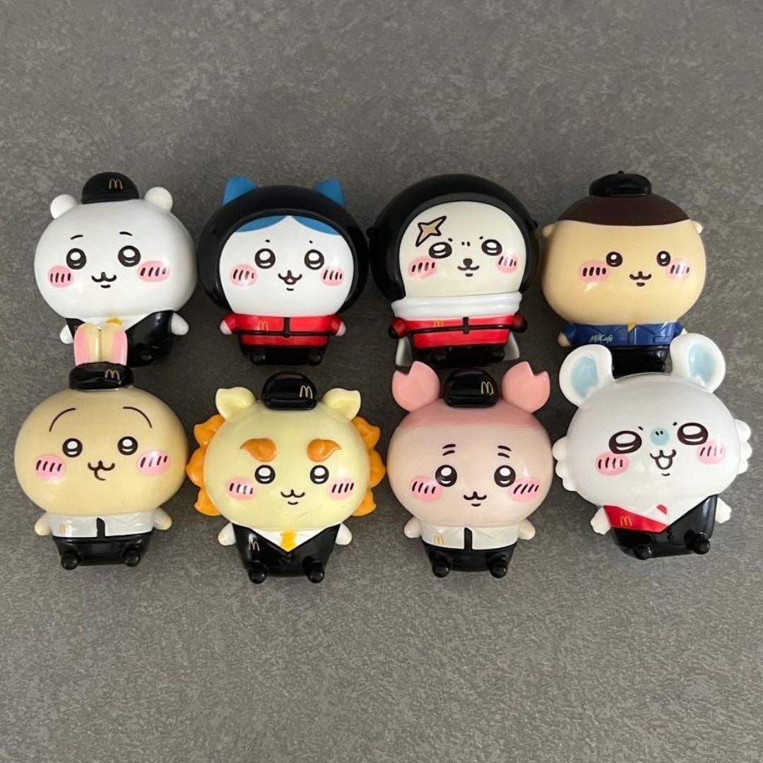 Chiikawa McDonald Japan Happy Meal Toy Figure Complete 8 Types Set from Japan