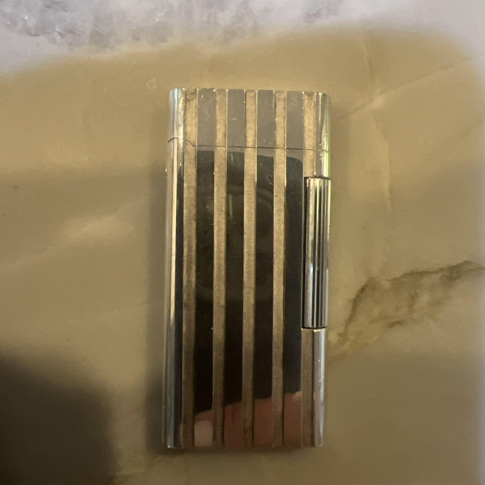 Vintage Tiffany & Co.  sterling silver vertical stripe  (flints)