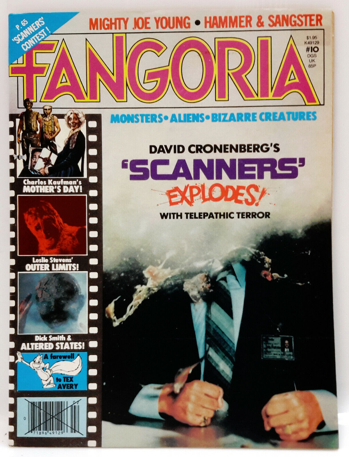 Original FANGORIA Magazine Collection- Your Choice of 100 Issues