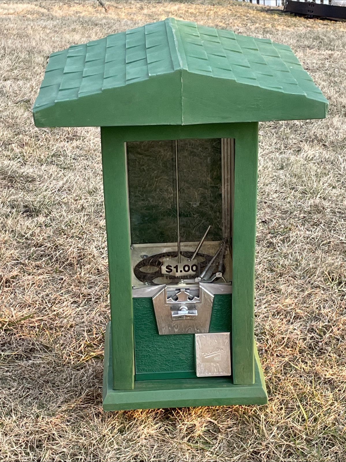 NOS NORTHWESTERN $1.00 GOLF BALL VENDING MACHINE - SPORTING GOODS - COIN-OP