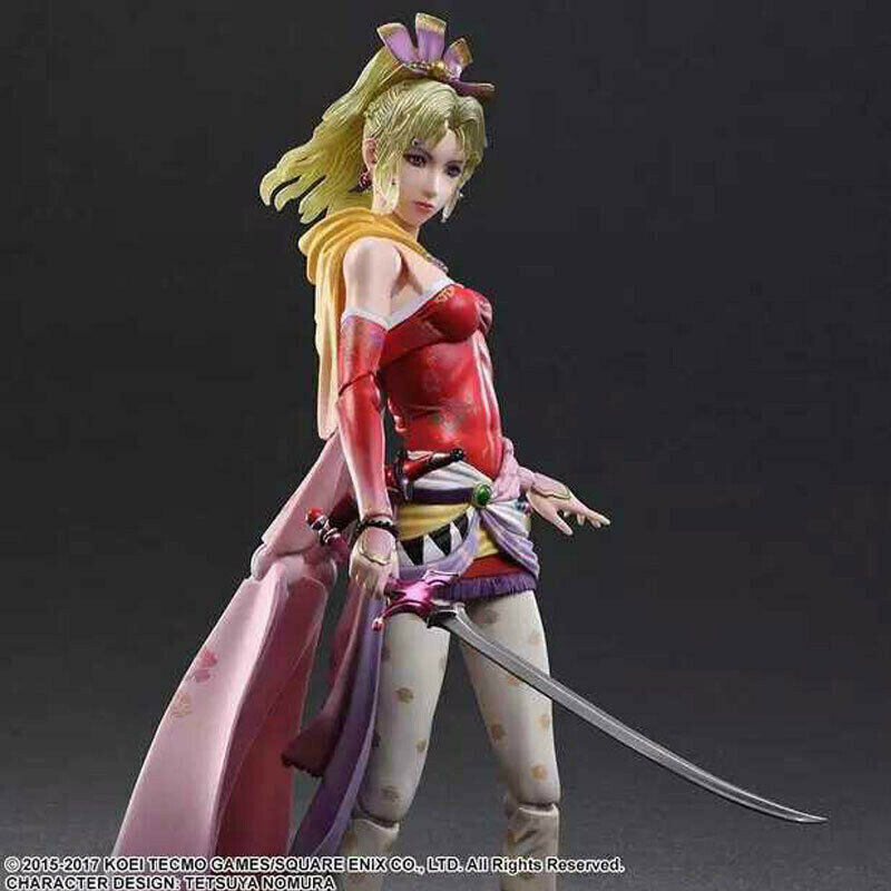 FF6 Final Fantasy Terra Branford PVC Action Figure Model Cloud Toy With Stand 