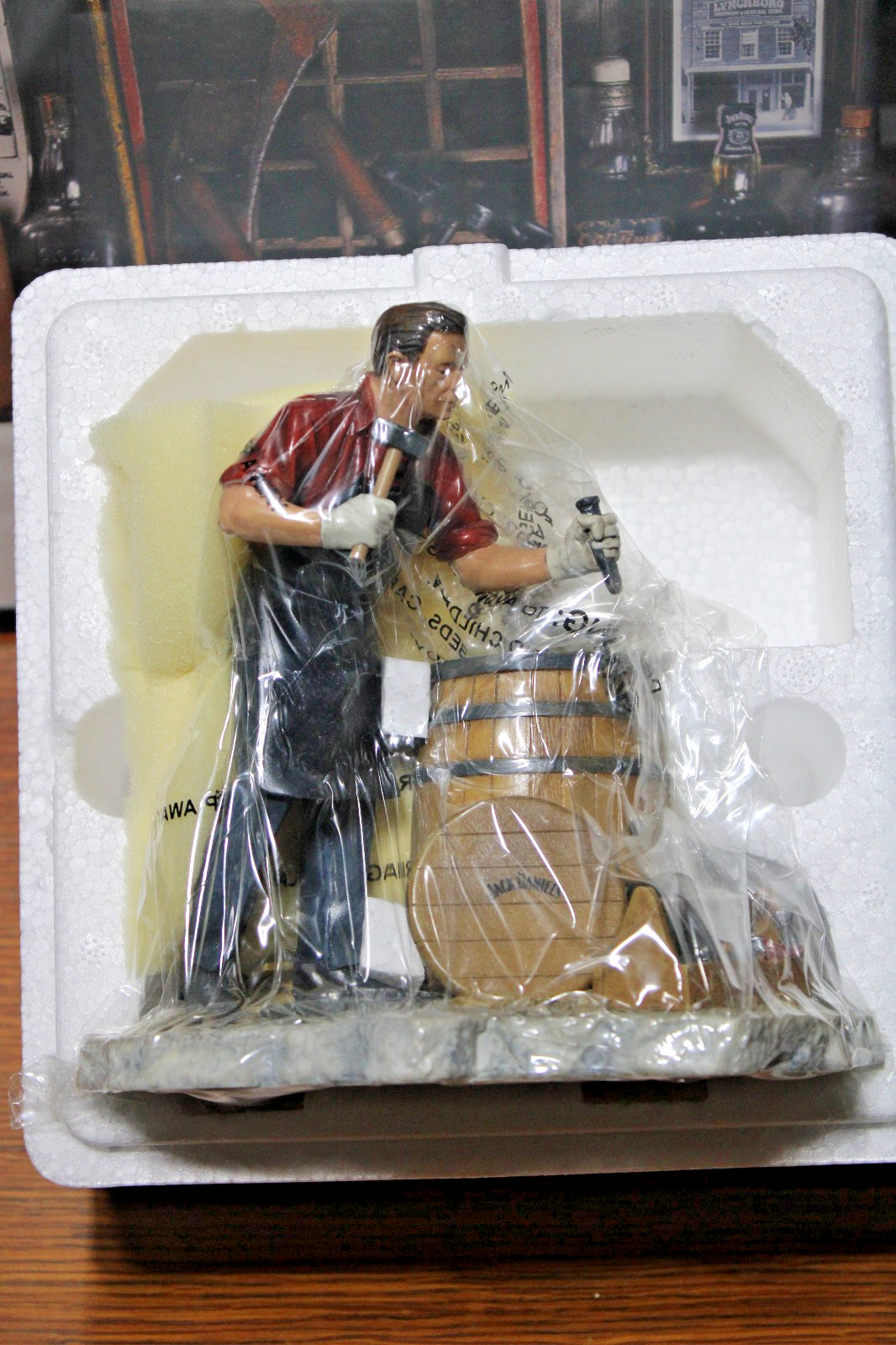 Jack Daniel's Making the Barrels, The Cooper Display, New in Box