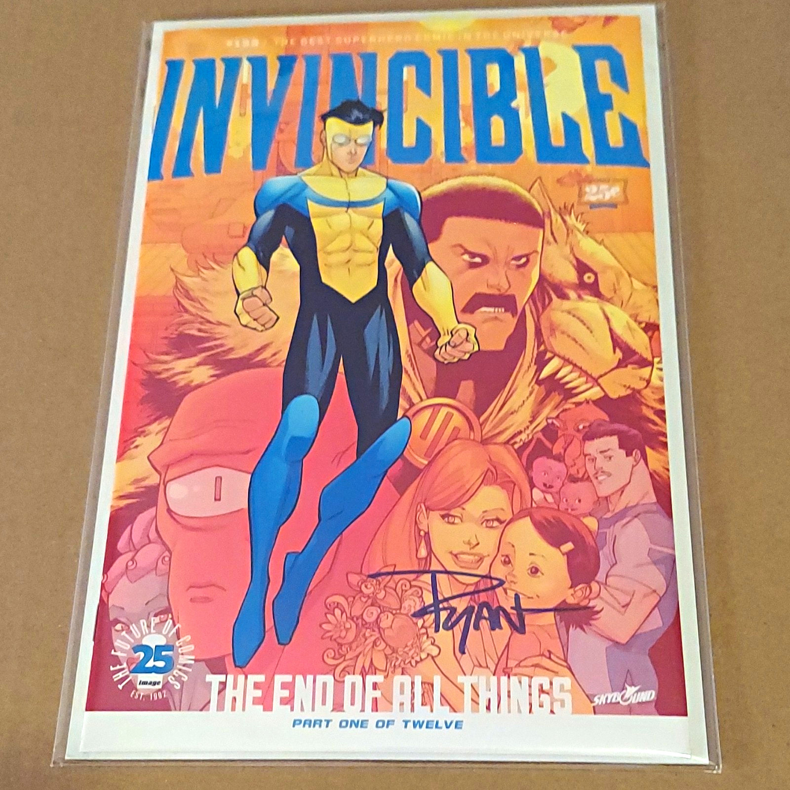 Invincible #133 (Image Comics) The End of All Things Signed by Ryan Ottley W/COA