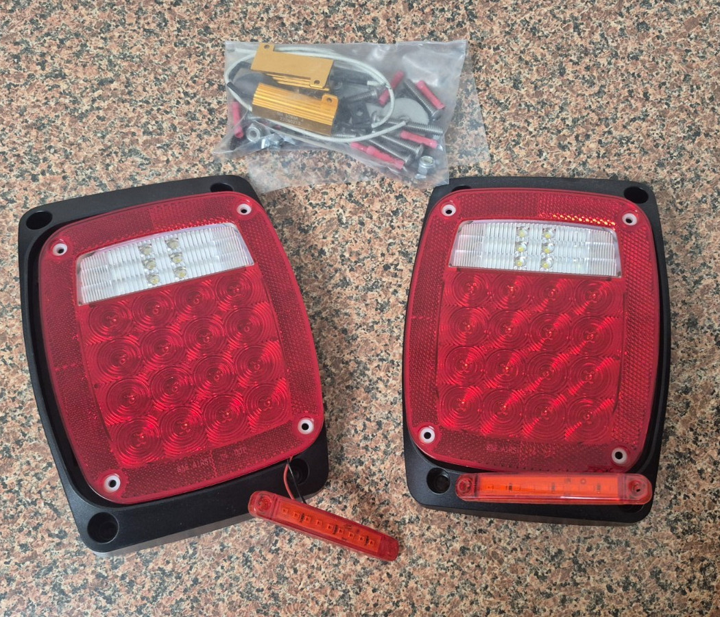2007-2018 JK Jeep Wrangler Rear Molded LED Kit - Metal Cloak