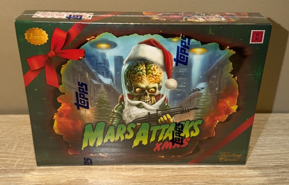 2026 Topps Mars Attacks Christmas Xmas Hobby Box Sealed In Hand