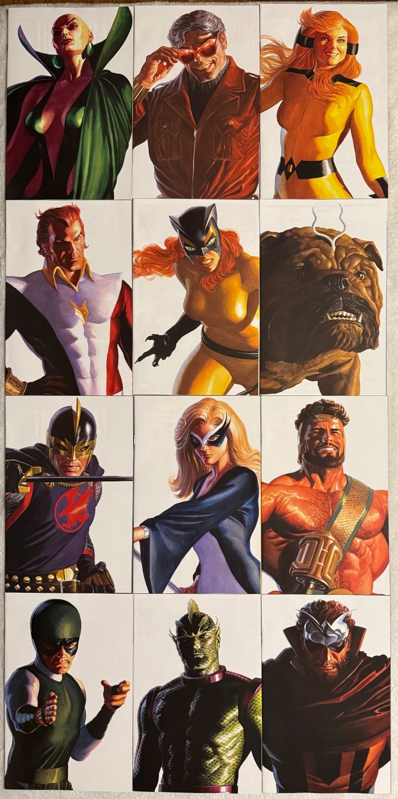 ALEX ROSS 2026 Timeless VIRGIN Variants COMPLETE SET 1 Bagged & Boarded