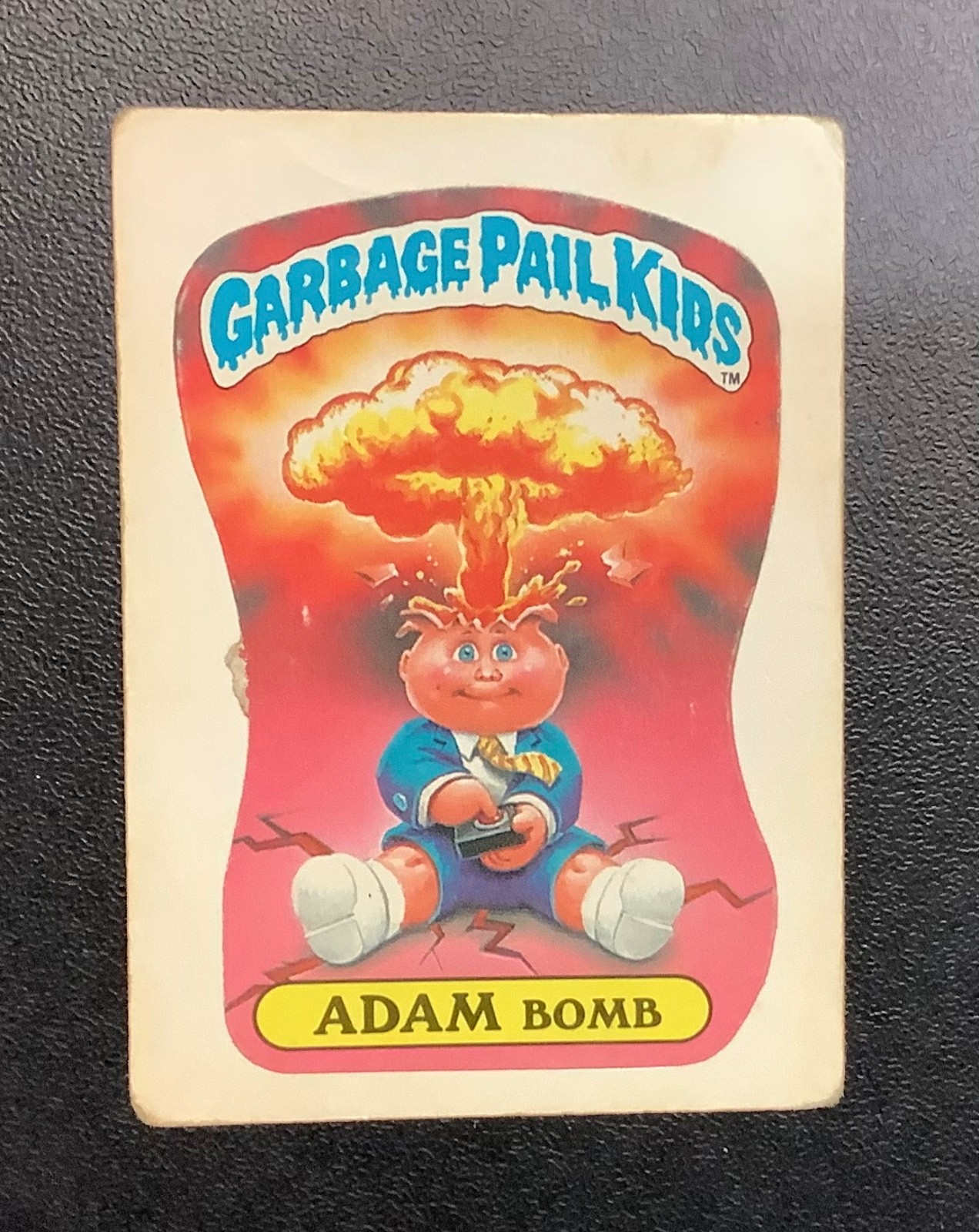 Adam Bomb 8a Garbage Pail Kids Series  1985