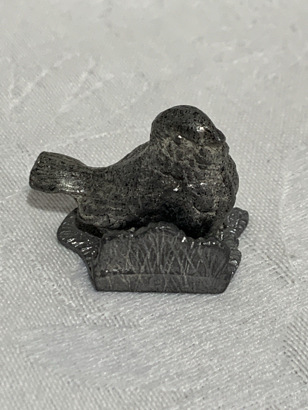 Vintage RARE Metzke Pewter - Single Bird - 1975