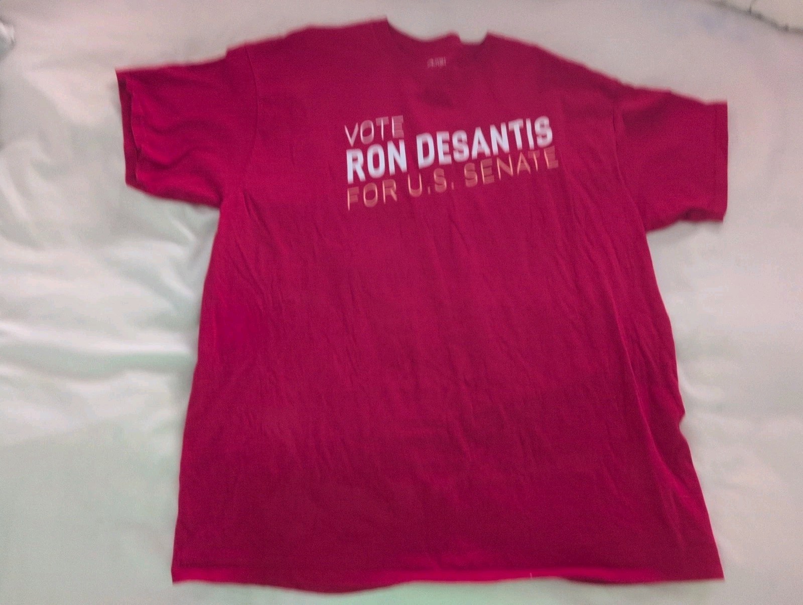 Rare T-Shirt freedom works for America vote Ron Desantis Us Senate 9/12/2015