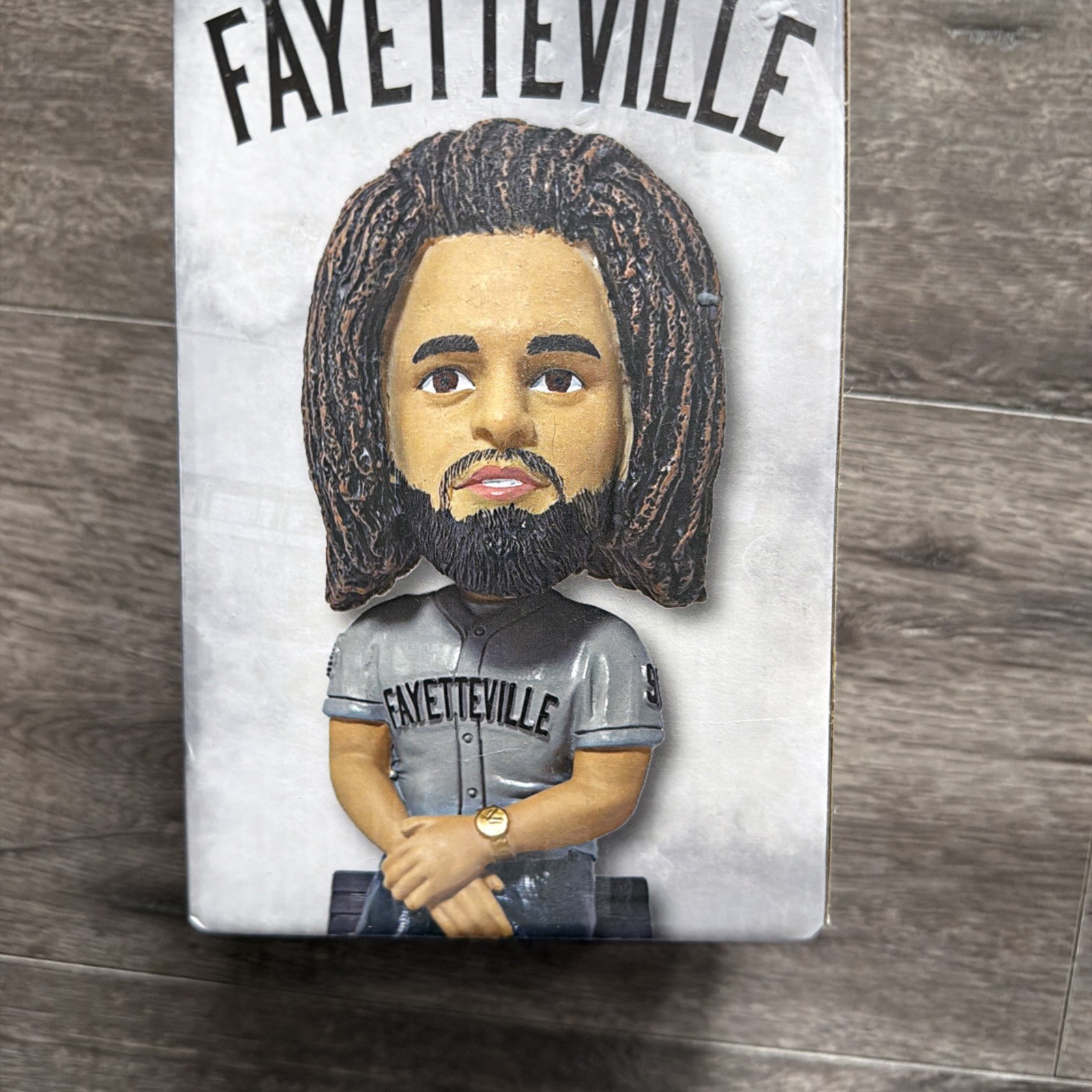2020 J. Cole Bobblehead Fayetteville Woodpeckers Houston Astros 1500 Rapper