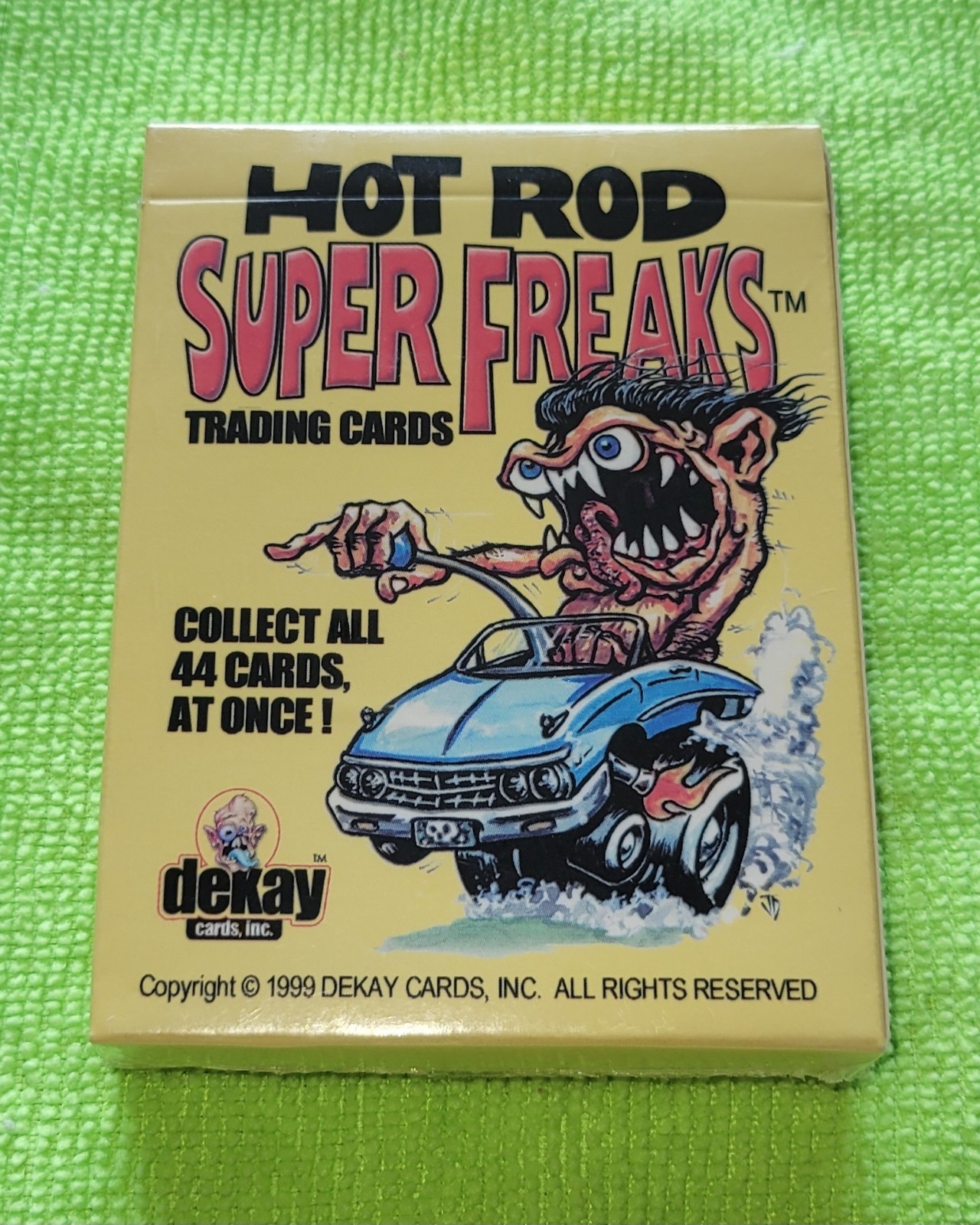 🚨 1999 DEKAY Hot Rod Super Freaks RARE 44 Card Set + Promo UNOPENED Racing