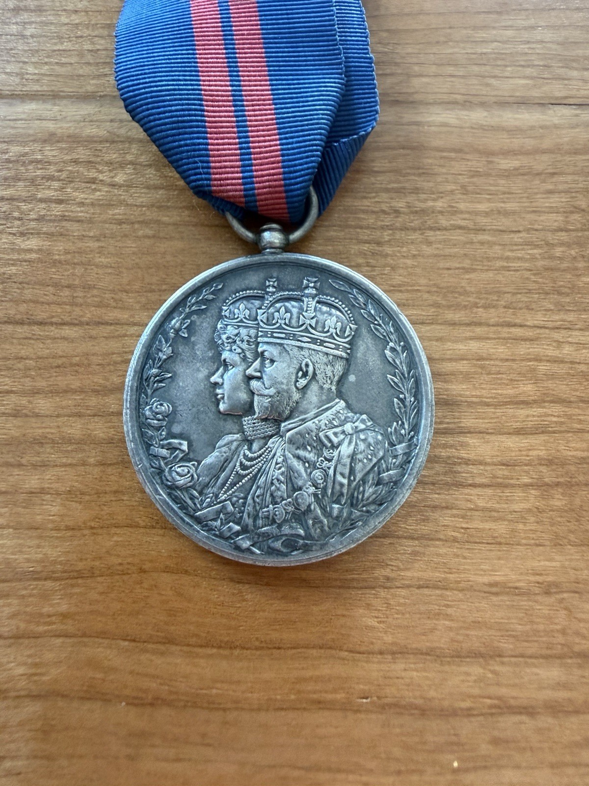 1911 King George V Coronation Medal in Silver and Ribbon 1911