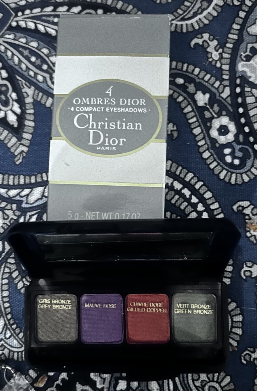 Vintage Christian Dior 4 Ombres Dior 4 Compact Eyeshadows  NIB