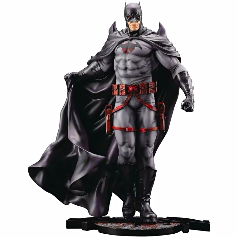 KOTOBUKIYA ARFX+ Batman 1:6 Scale PVC Statue Gray/Black/Red DC
