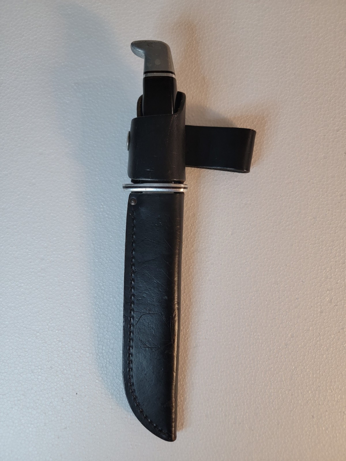 Vintage Buck Knife 1972- 1985 Model 120 With Sheath
