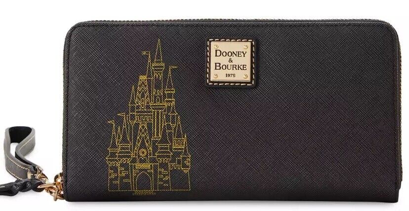Cinderella Castle Dooney & Bourke Wristlet Wallet – Walt Disney World NWT