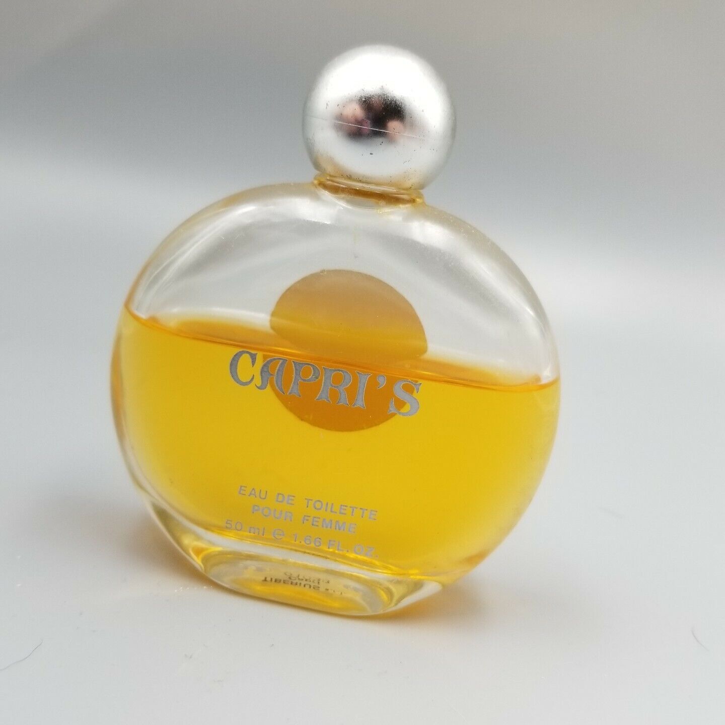 Vtg 1989 Tiberuis Capri\'s women\'s Perfume Italy original scent Discontinued 75% 