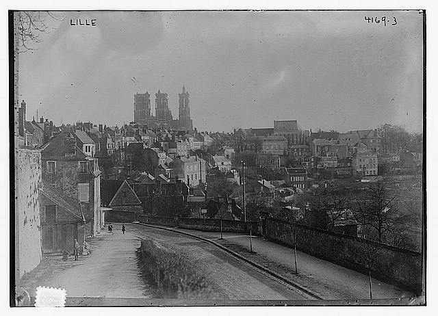Laon France Town As Lille Misidentified On Caption Historical Old Photo
