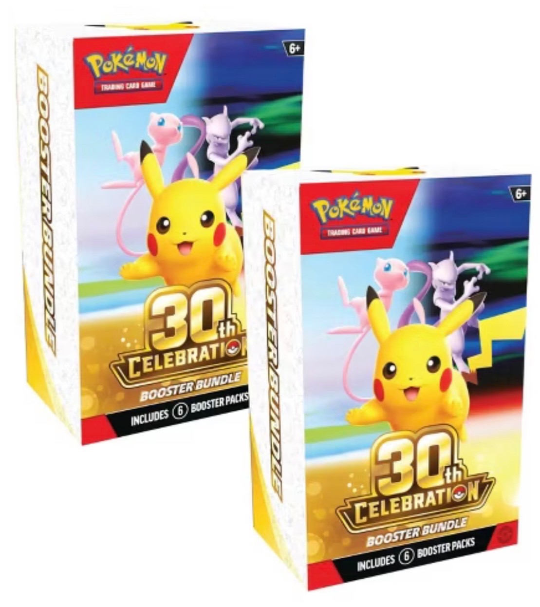 (Lot of 2) Pokémon 30th Anniversary Booster Bundle Sealed (Lot of 2) Pokémon 30th Anniversary Booster Bundle Sealed