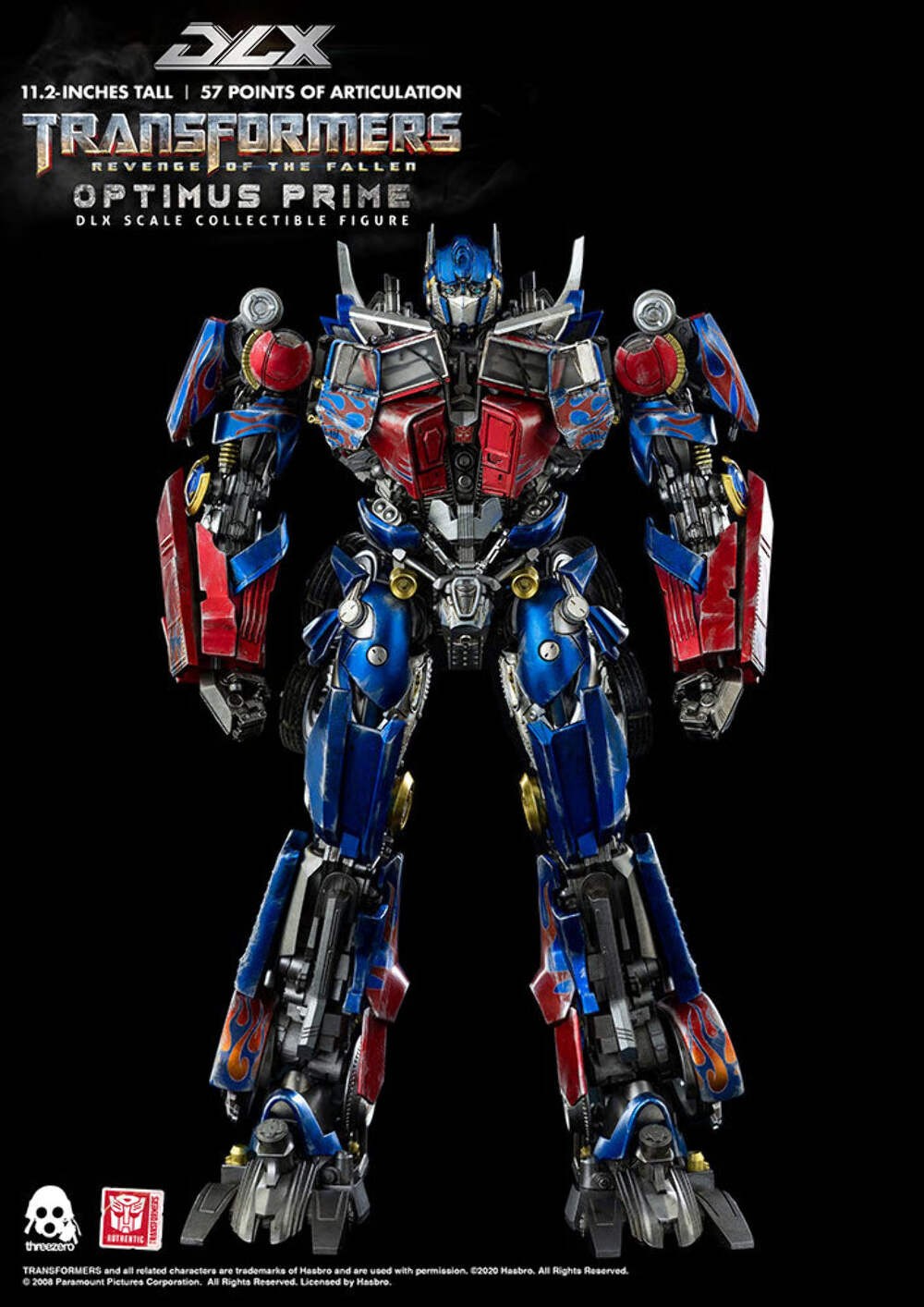 Threezero Transformers: Revenge of the Fallen – DLX Optimus Prime Figure