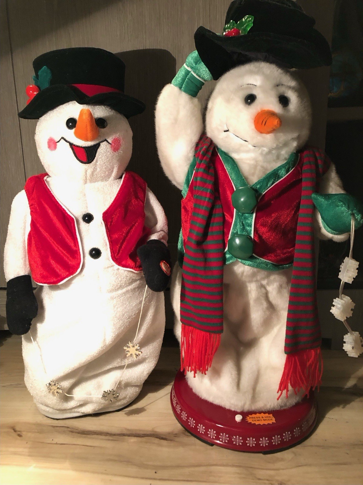 Vintage Rare Gemmy Snowman (AS IS)
