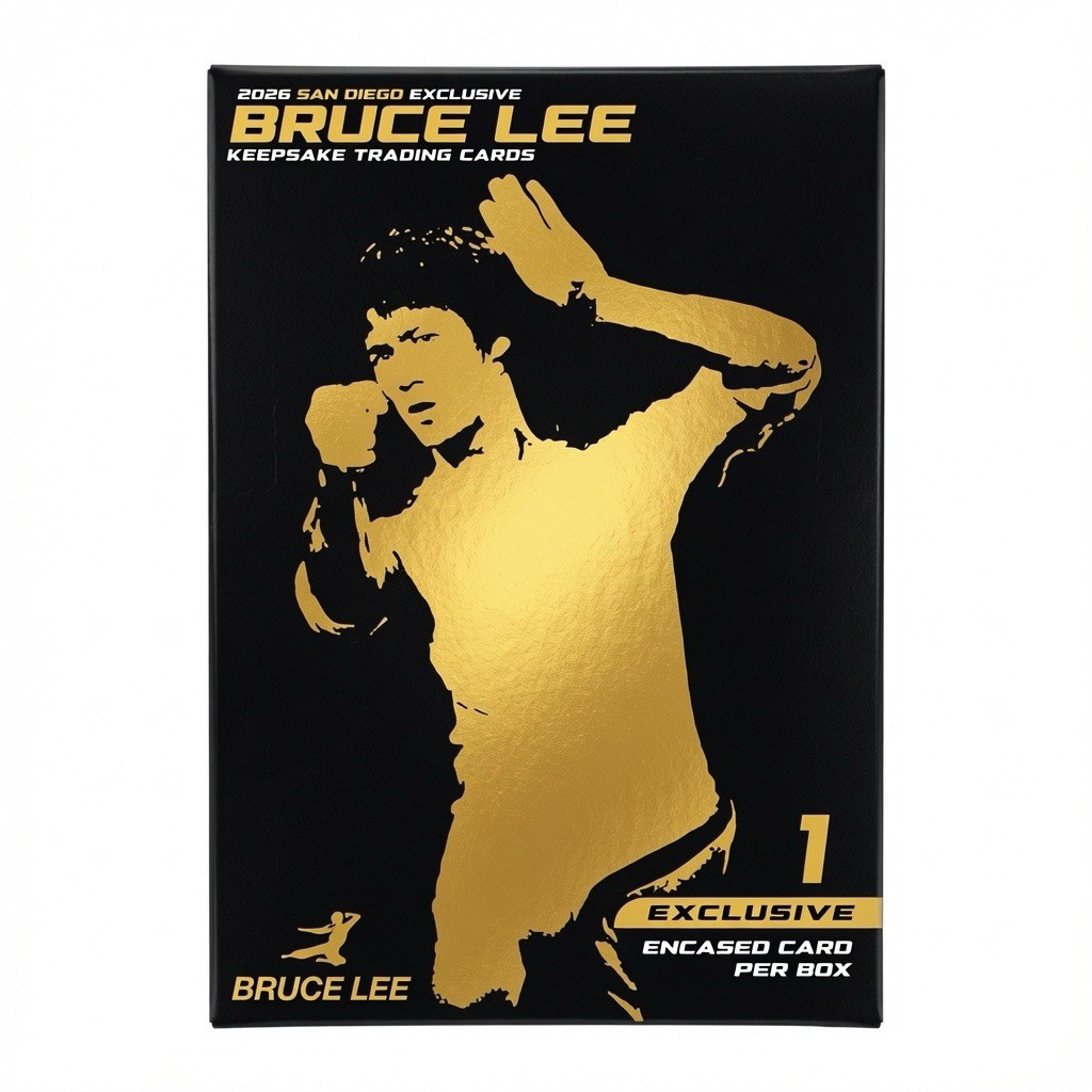2026 Bruce Lee San Diego Exclusive Keepsake Trading Cards Box Sealed