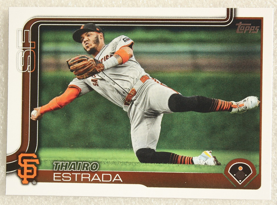 Topps 2025 MLB Series One - Core Set (Basic Set) Part.1 - Choose from 1 to 175