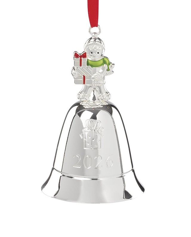 LENOX 2026 ANNUAL MUSICAL BELL 50TH ED./SILVER PLATED/NEW IN BOX/FREE SHIPPING